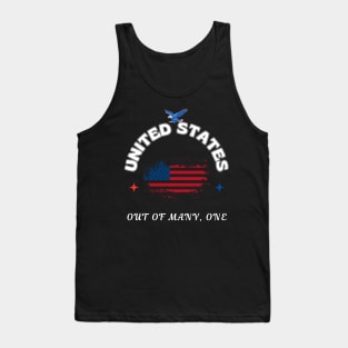 American Pride, Out of many one Tank Top